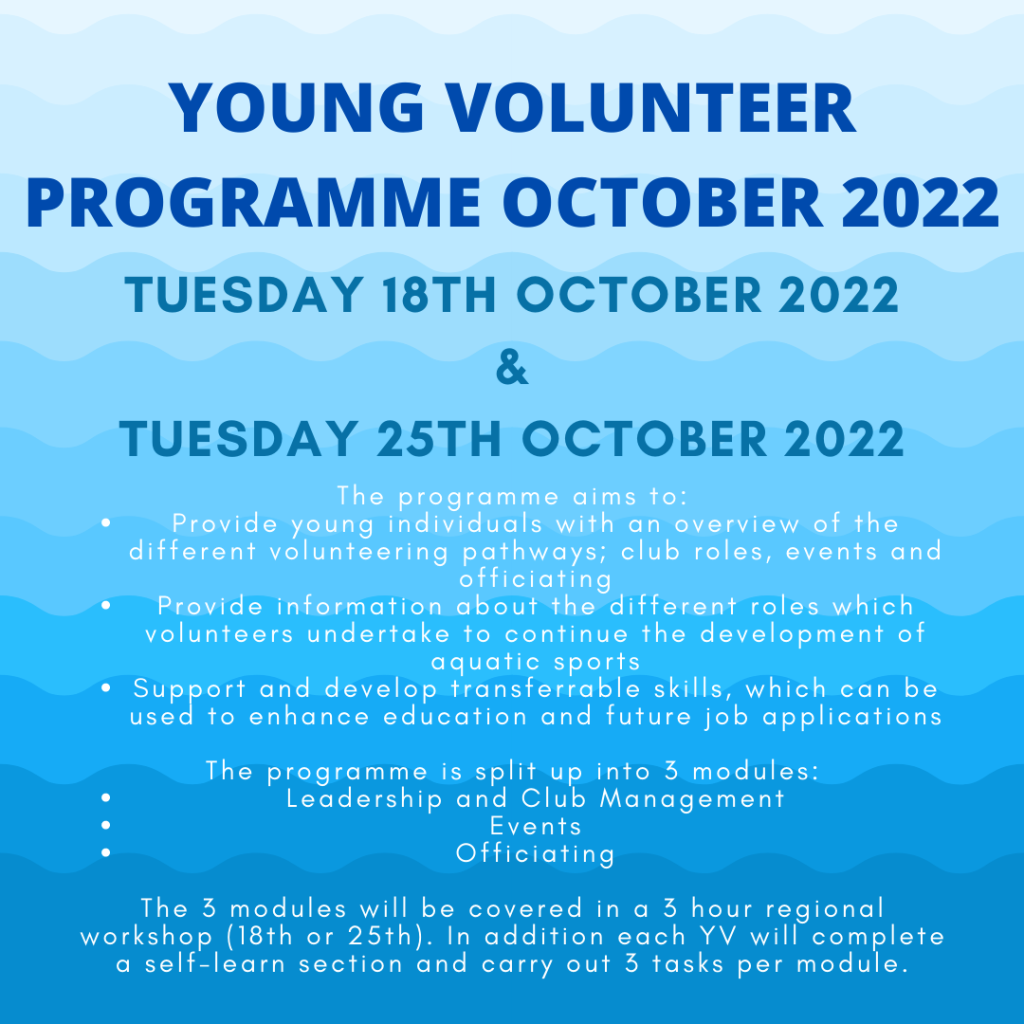 New dates added for Young Volunteers programme